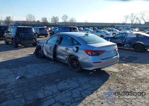 2023 Honda Civic Sport z USA, uszkodzony, nr VIN 2HGFE2F50PH550459